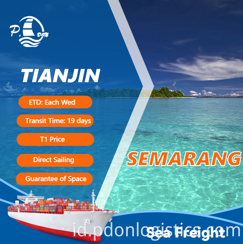 Sea Freight from Tianjin to SEMARANG